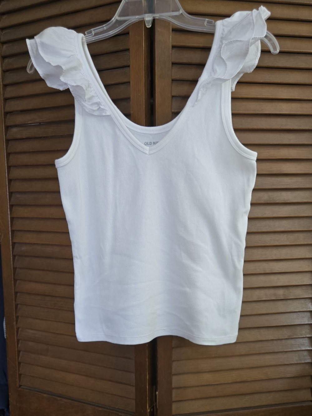 Old Navy NWOT Ruffle Strap Tank Top